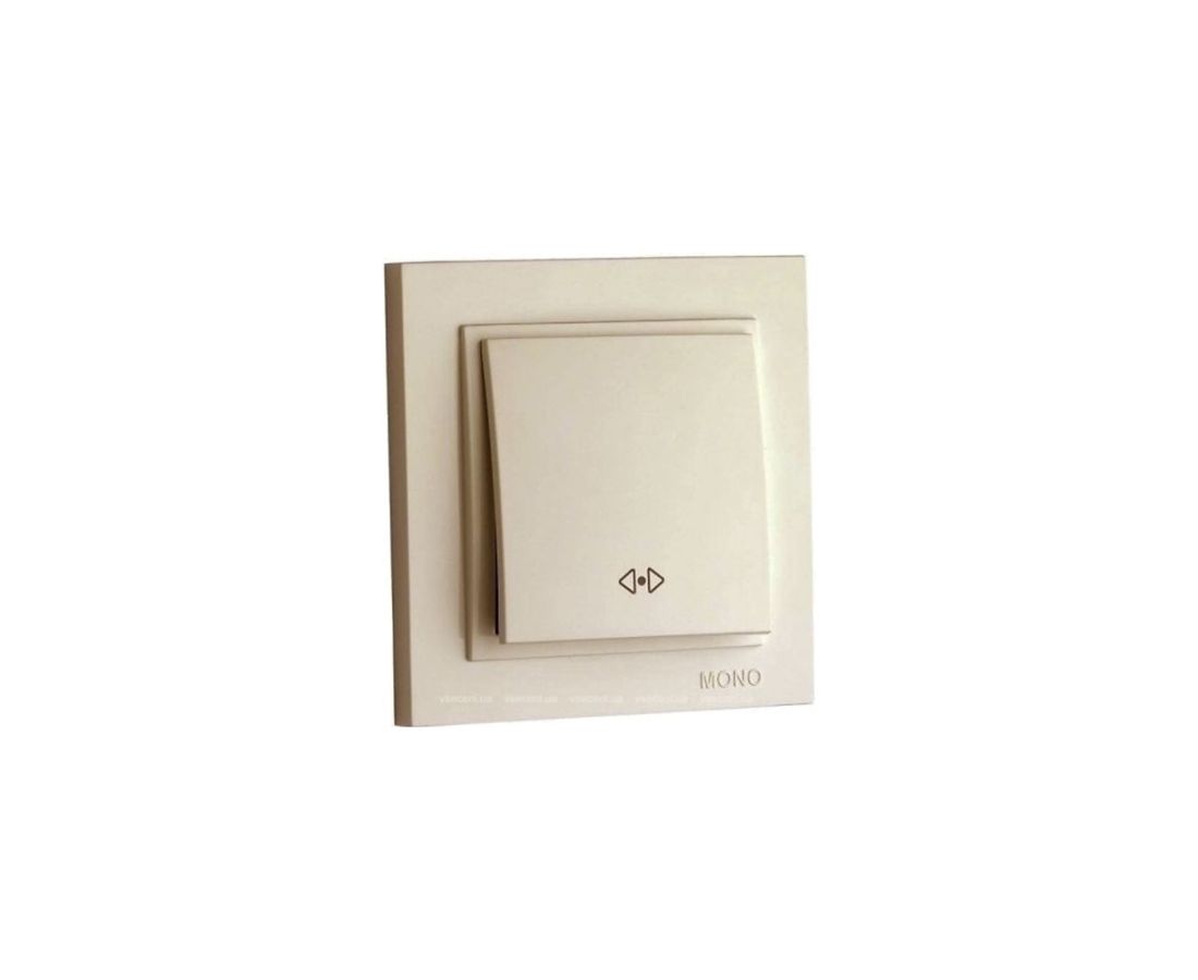 ჩამრთველი რევერსი შუალედური DESPINA cream - 102-170025-112 — როზეტები და ჩამრთველები